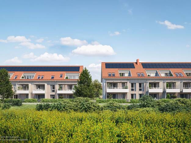 Wohnung zum Kauf - Neubau provisionsfrei 539.000 € 2 Zimmer 56,6 m² 2. Geschoss Siedlerstraße 17 Emmering Emmering 82275
