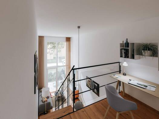 Terrassenwohnung zum Kauf - Neubau provisionsfrei 428.400 € 2 Zimmer 46,5 m² 4 Geschosse Prüfeninger Straße 41 Westenviertel Regensburg 93049