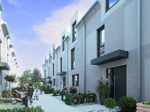 Reihenhaus zum Kauf - Erstbezug provisionsfrei 676.000 € 5 Zimmer 119 m² frei ab 01.05.2027 Backbergstraße Britz Neukölln 12359