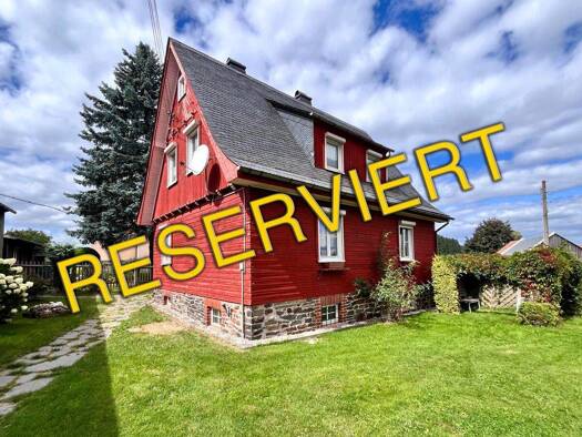 Einfamilienhaus zum Kauf 99.000 € 101,4 m² 1.251 m² Grundstück Neustadt Neustadt/Vogtland 08223