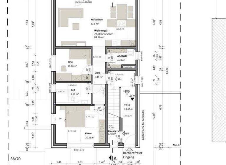 Wohnung zum Kauf - Erstbezug 339.000 € 3 Zimmer 84 m² Spiesen Spiesen-Elversberg / Elversberg 66583
