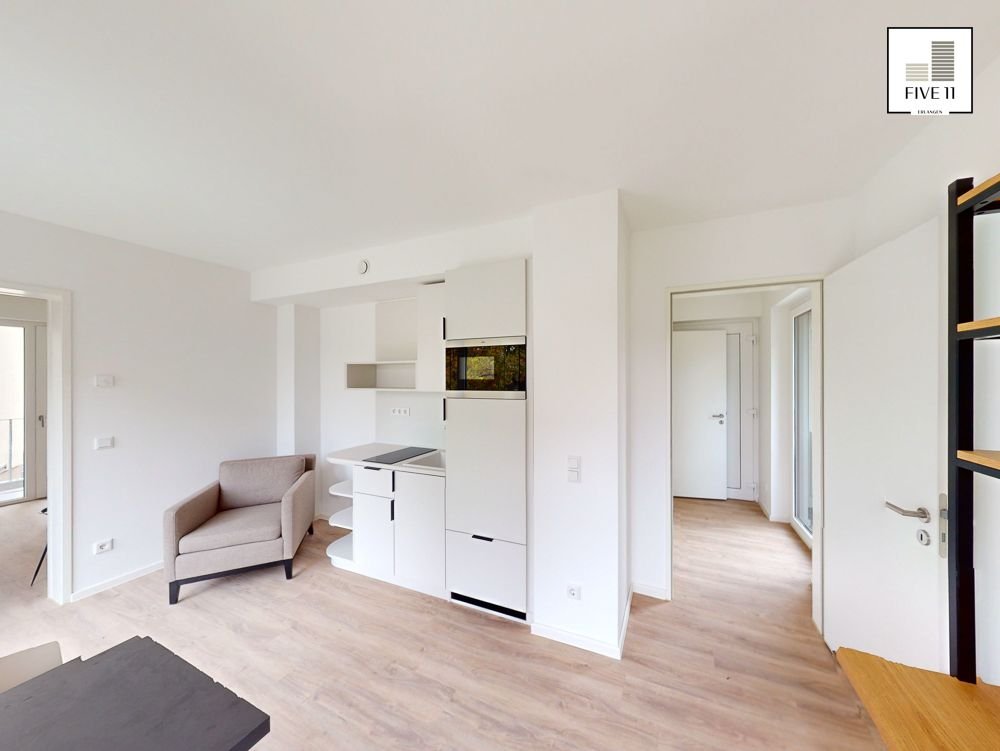 Wohnung zur Miete 660 € 2 Zimmer 34,4 m²<br/>Wohnfläche 2.<br/>Geschoss 16.01.2025<br/>Verfügbarkeit Paul-Gossen-Straße 117a Rathenau Erlangen 91052