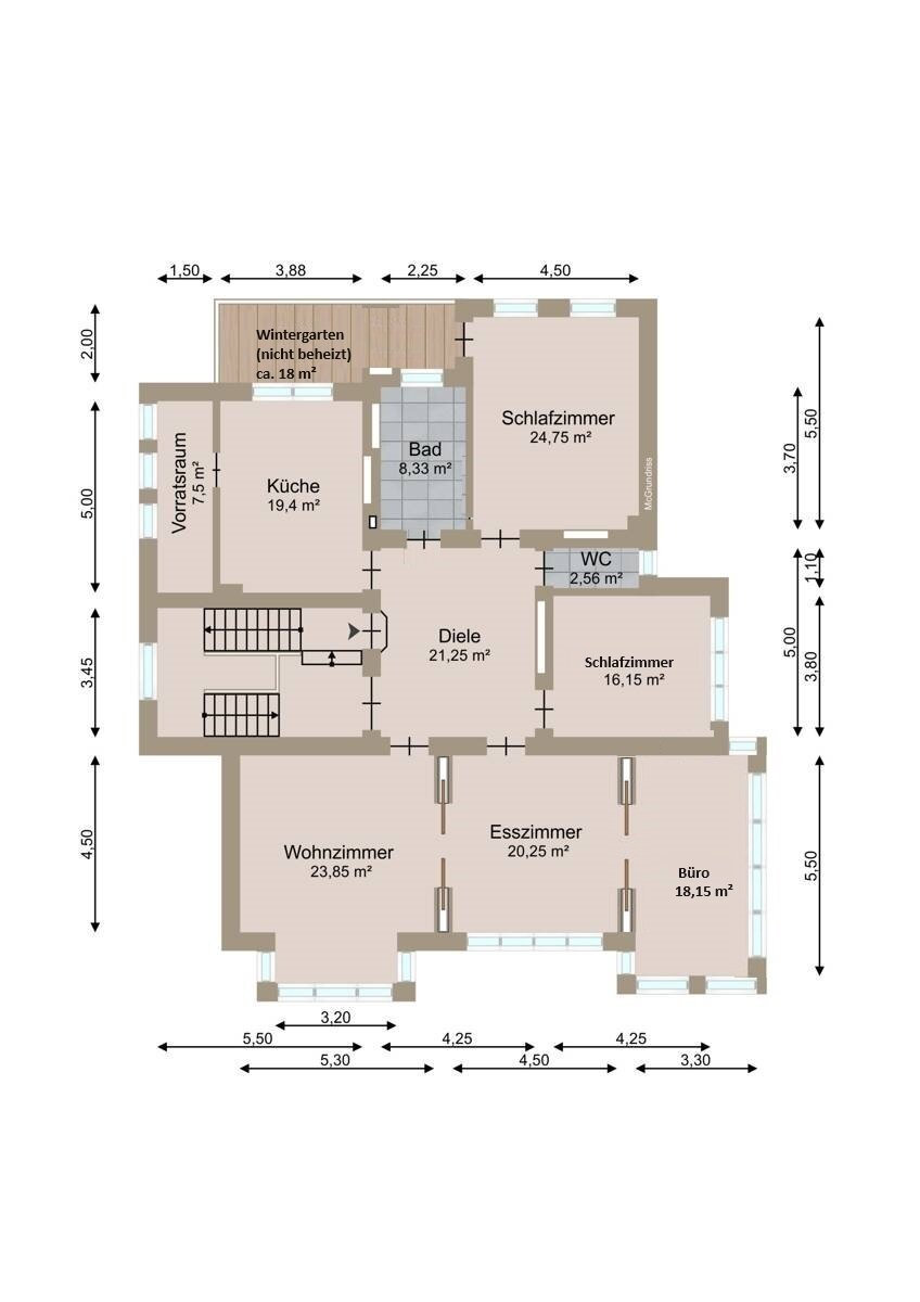 Wohnung zum Kauf 459.000 € 5 Zimmer 173 m²<br/>Wohnfläche 1.<br/>Geschoss Böckerhof - Pfaffenberg Solingen 42659