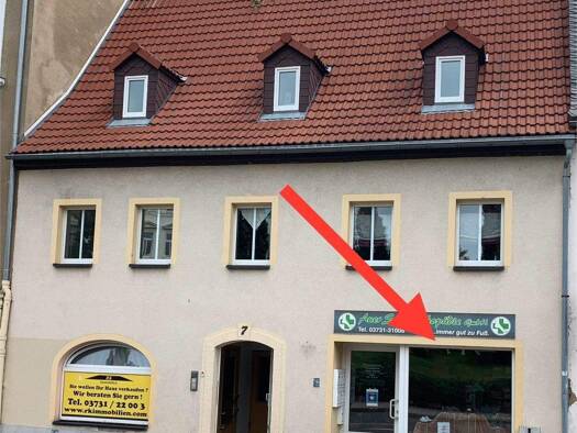 Laden zur Miete provisionsfrei 300 € 2 Zimmer 56 m² Verkaufsfläche Berthelsdorfer Straße 7 Freiberg Freiberg 09599