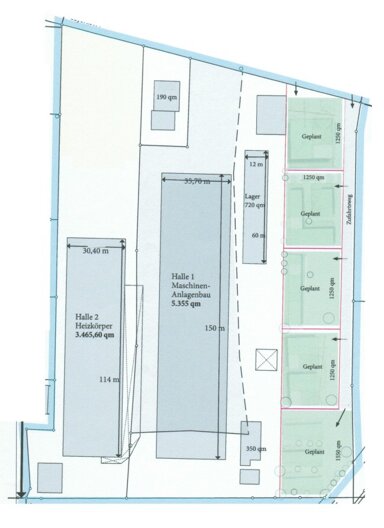 Lagerhalle zur Miete 6.900 € 1.150 m² Lagerfläche Regenstauf Regenstauf 93128