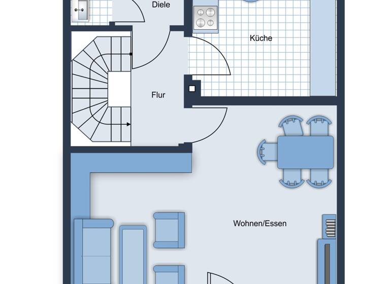Reihenmittelhaus zum Kauf 435.000 € 4 Zimmer 107 m² 222 m² Grundstück Steinbach 61449