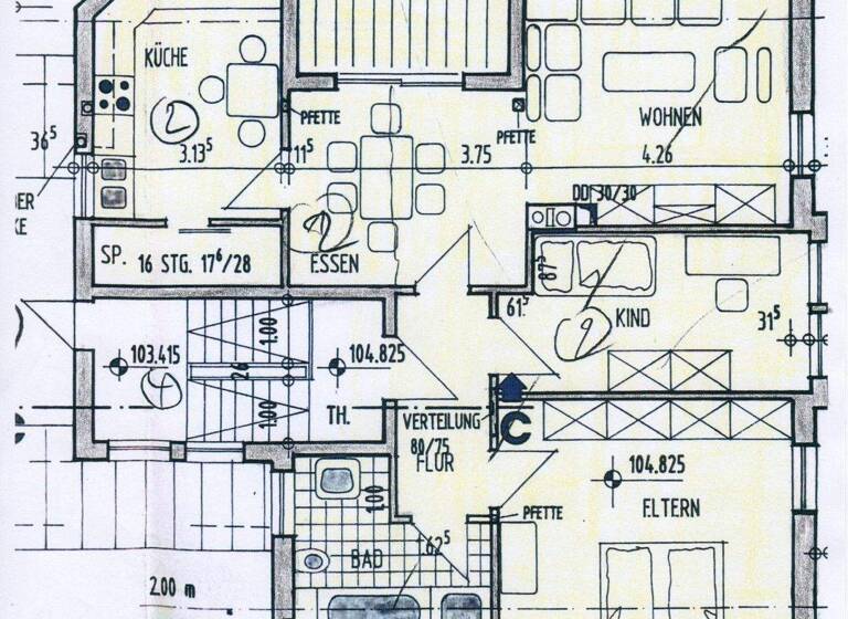 Wohnung zur Miete 920 € 3 Zimmer 86 m² 2 Geschosse frei ab 01.03.2026 Marktheidenfeld 97828
