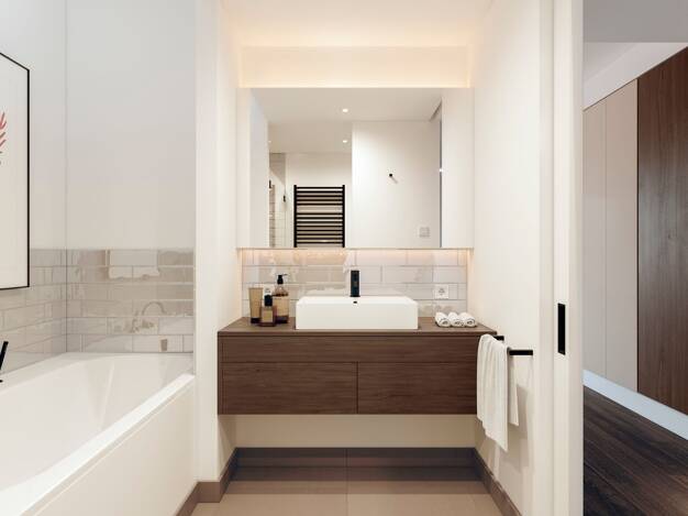 Studio zur Miete 1.465 € 1 Zimmer 48,8 m² HafenCity HafenCity, Hamburg 20457