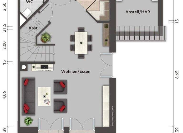 Doppelhaushälfte zum Kauf provisionsfrei 599.000 € 5 Zimmer 124 m² 308 m² Grundstück frei ab 01.01.2027 Oststeinbek 22113