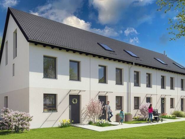 Reihenmittelhaus zum Kauf - Neubau 754.900 € 5,5 Zimmer 117 m² 145 m² Grundstück Dachauer Straße 15 Neu-Esting Olching 82140