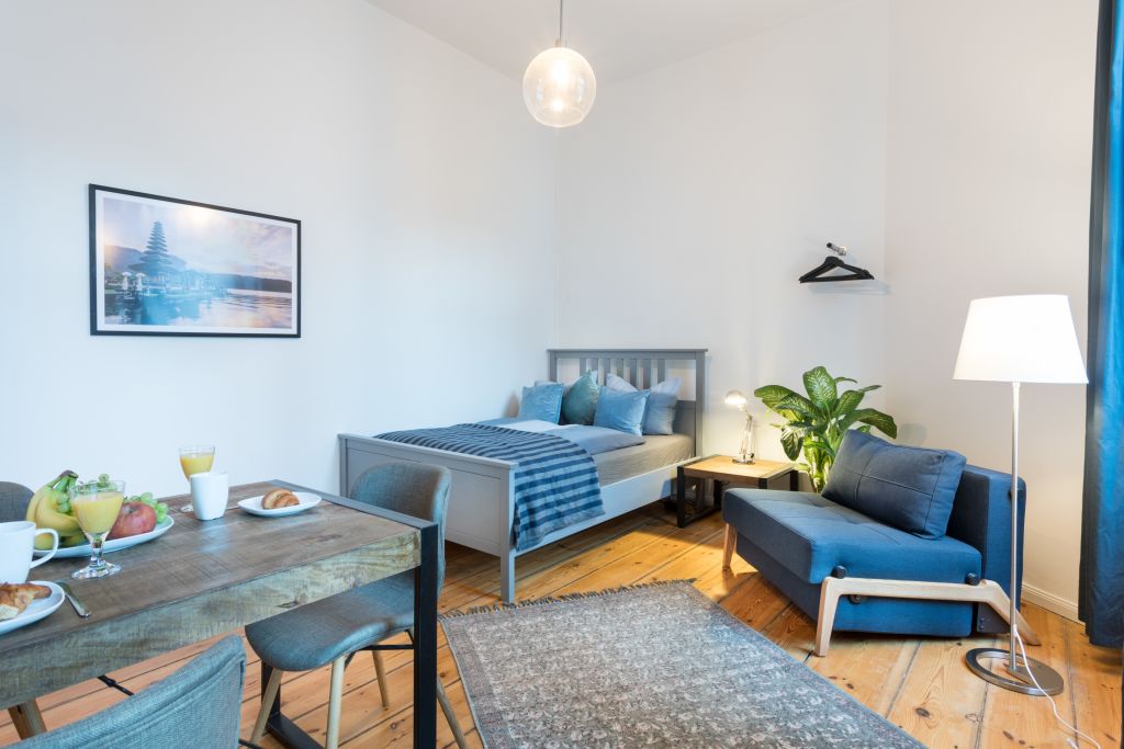 Wohnung zur Miete Wohnen auf Zeit 1.600 € 1 Zimmer 45 m²<br/>Wohnfläche 01.11.2024<br/>Verfügbarkeit Stralauer Allee Friedrichshain Berlin 10245