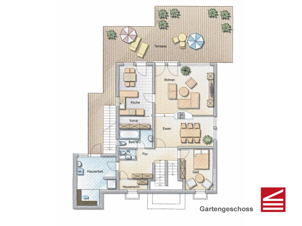 Einfamilienhaus zum Kauf 798.000 € 8 Zimmer 231 m²<br/>Wohnfläche 604 m²<br/>Grundstück Ortsgebiet Sinzheim 76547