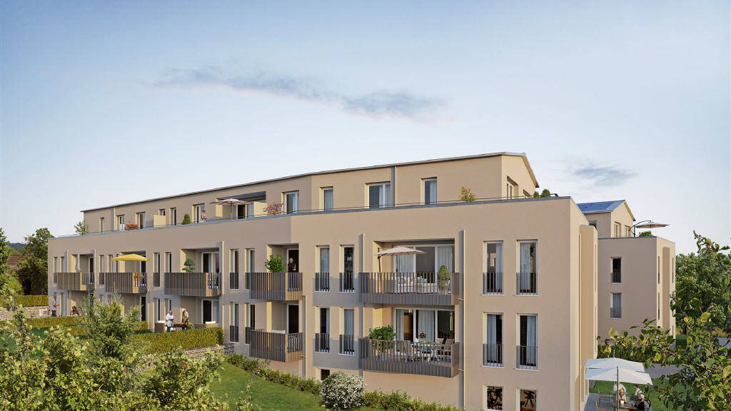 Wohnung zum Kauf - Erstbezug 447.400 € 3 Zimmer 80,6 m² Niederweiler Müllheim 79379