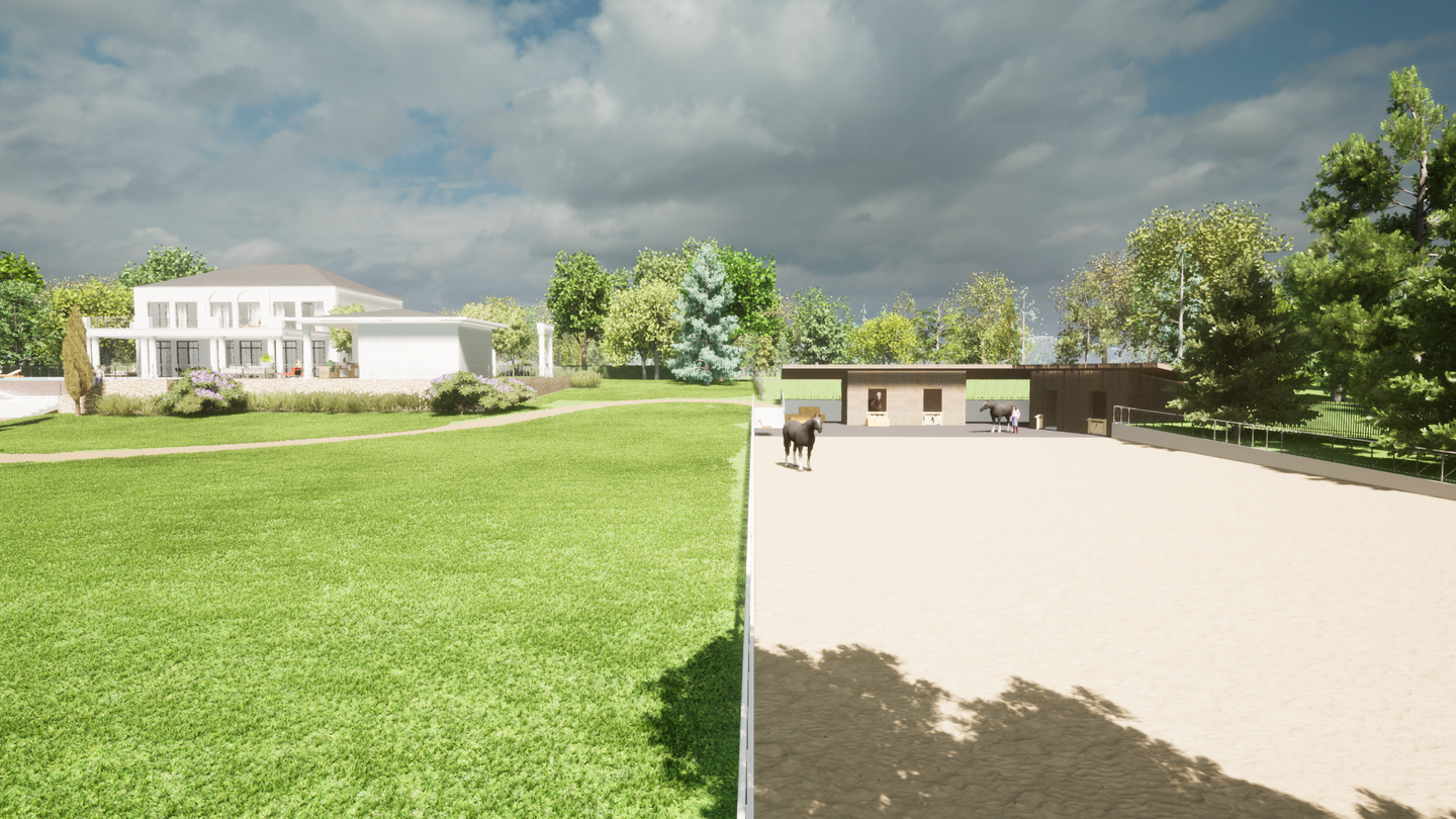 Immobilie in Petersdorf - TRAUMHAFTES GRUNDSTÜCK MIT UNTERNEHMERVILLA & Vorbescheid für zwei weitere Einfamilienhäuser - Bild 0