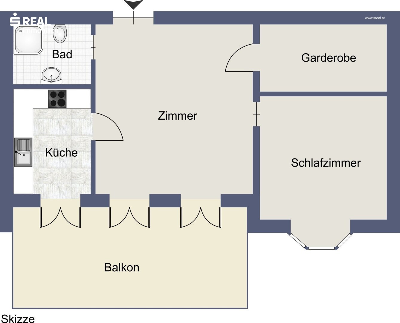 Wohnung zur Miete 540 € 60 m²<br/>Wohnfläche ab sofort<br/>Verfügbarkeit Purkersdorf 3002