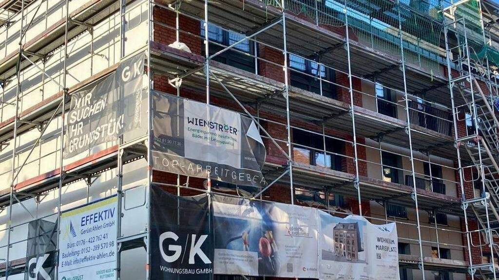 Terrassenwohnung zur Miete 1.120 € 3 Zimmer 89 m² 1. Geschoss frei ab 01.04.2026 Klosterstraße 3 Innenstadt Ahlen 59227