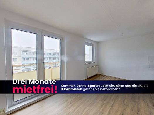 Wohnung zur Miete 349 € 3 Zimmer 56,8 m² 4. Geschoss frei ab 16.07.2026 Bernhard-Kellermann-Str. 19 Leipziger Str. Magdeburg 39120