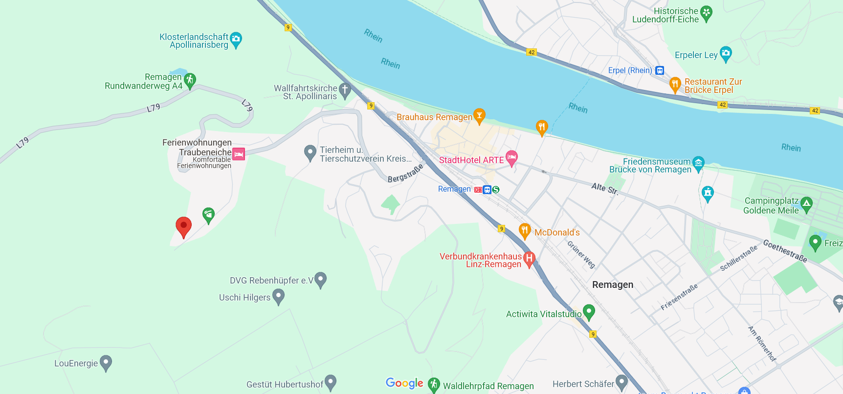 Haus zum Kauf als Kapitalanlage geeignet 990.000 € 445 m²<br/>Wohnfläche 903 m²<br/>Grundstück Im Fuchsloch 50 Remagen Remagen 53424