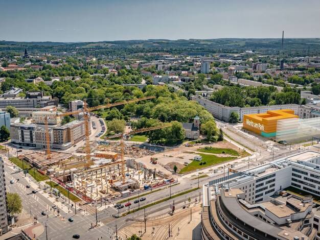 Wohnung zum Kauf - Erstbezug provisionsfrei als Kapitalanlage geeignet 279.000 € 2 Zimmer 61,5 m² Zschopauer Straße 2 Zentrum Chemnitz 09111