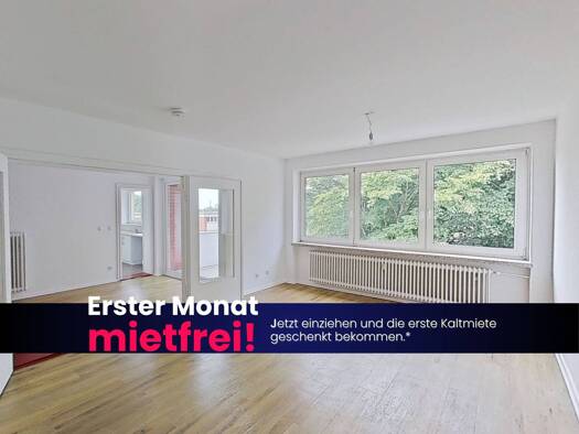 Wohnung zur Miete 699 € 4 Zimmer 86,8 m² 2. Geschoss frei ab 01.09.2026 Wiker Straße 10 Kappeln 24376