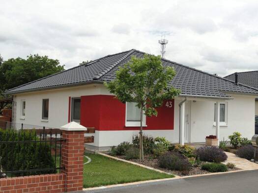 Bungalow zum Kauf provisionsfrei 327.000 € 4 Zimmer 115 m² 672 m² Grundstück Mansfelder Weg 2 Kreisfeld Hergisdorf 06313