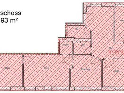 Bürofläche zur Miete 2.605 € 3 Zimmer 193 m² Bürofläche Reinhausen Regensburg 93059