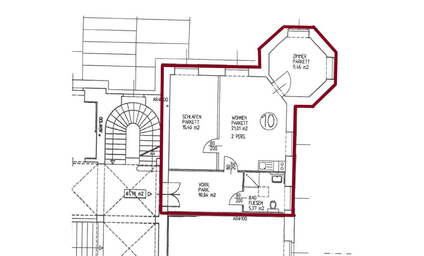 Wohnung zur Miete 890 € 62 m²<br/>Wohnfläche Steyr Steyr 4400