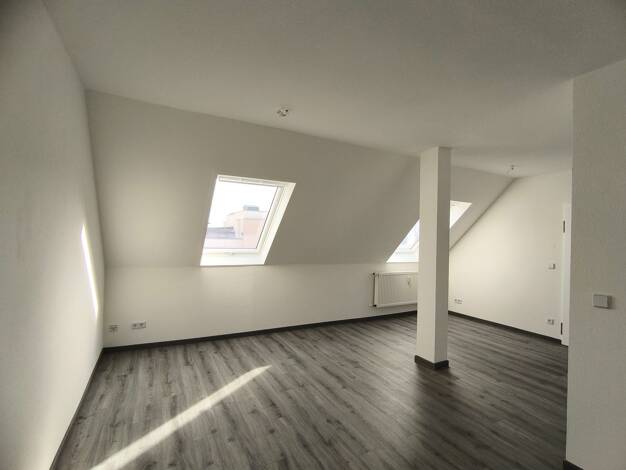 Wohnung zur Miete 580 € 3 Zimmer 61,4 m² 4. Geschoss frei ab sofort August-Bebel-Straße 14 Taucha Taucha 04425