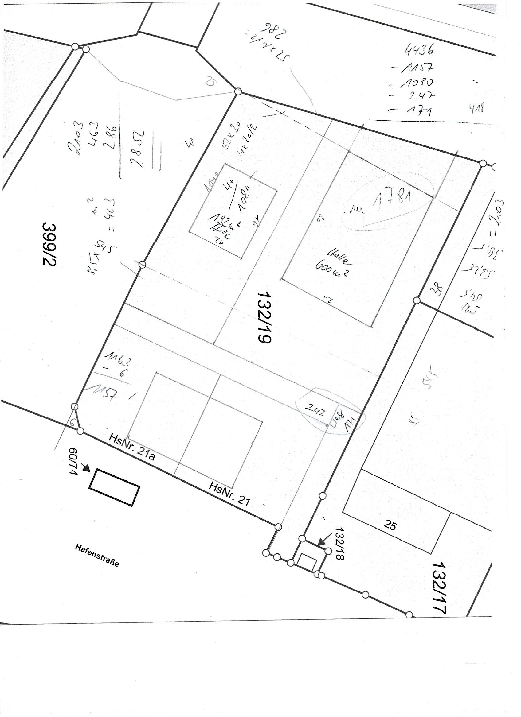 Gewerbegrundstück zur Versteigerung 602.000 € 1.781 m²<br/>Grundstück Hafenstraße 21 Unterfarrnbach 101 Fürth 90768