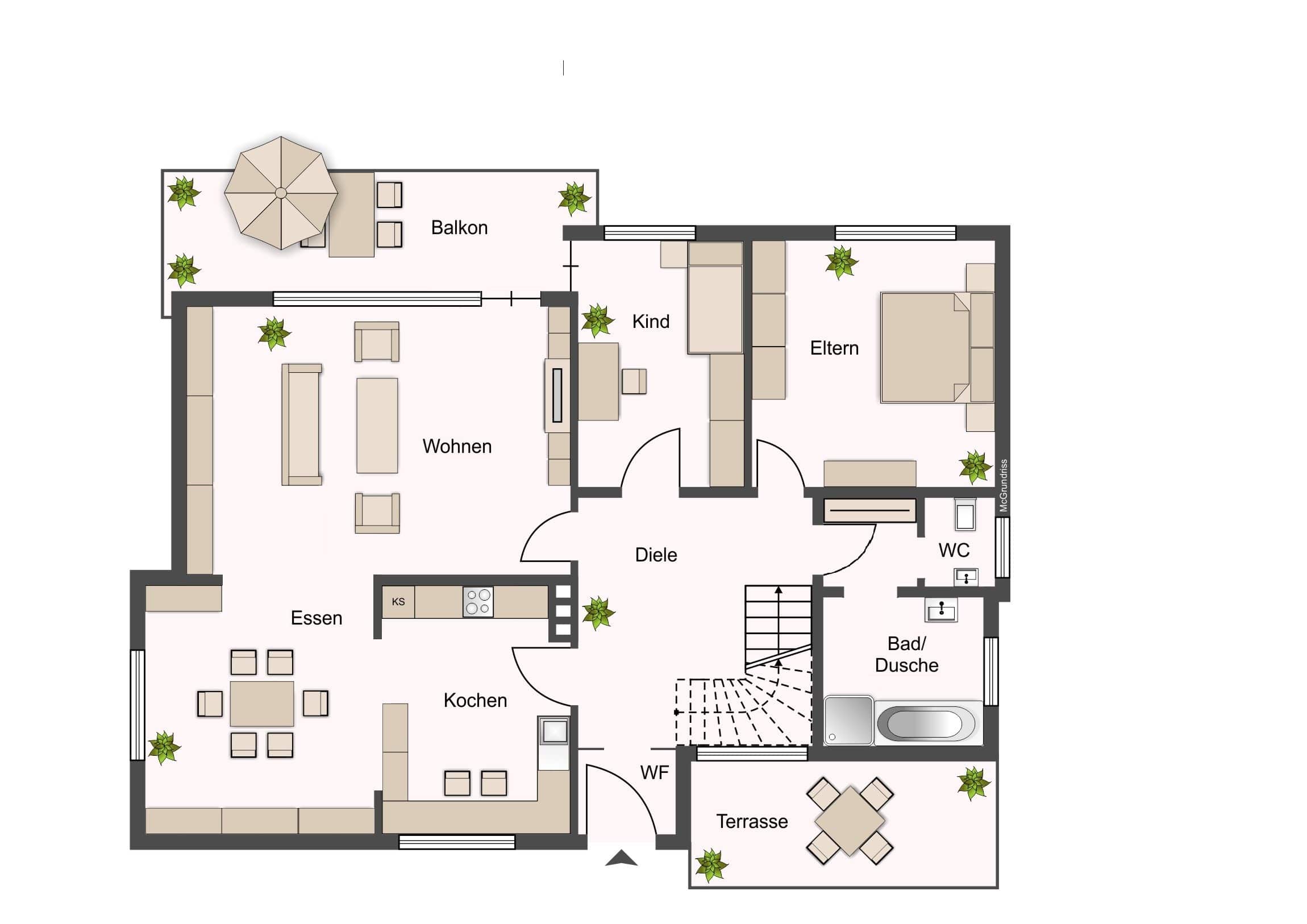 Einfamilienhaus zum Kauf 349.000 € 5 Zimmer 165 m²<br/>Wohnfläche 802 m²<br/>Grundstück Hachenburg 57627