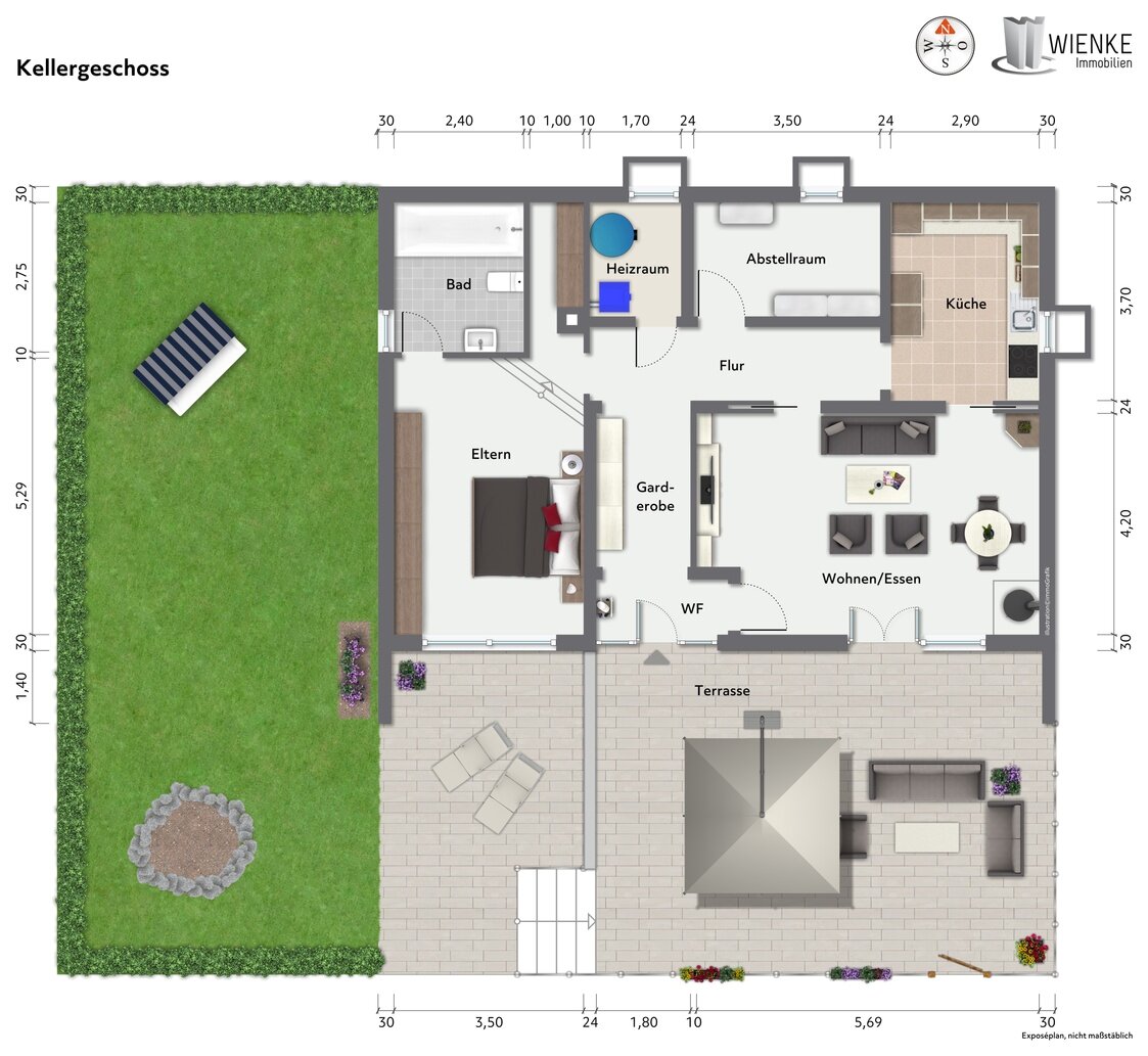 Wohnung zum Kauf 230.000 € 2 Zimmer 76 m²<br/>Wohnfläche EG<br/>Geschoss ab sofort<br/>Verfügbarkeit Kirchweg 3 Herrischried Herrischried 79737