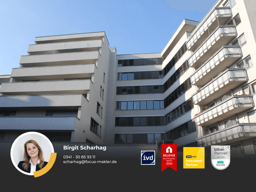 Wohnung zur Miete 605 € 2 Zimmer 67,2 m² 2. Geschoss frei ab 01.11.2026 Dresdner Straße 2 a Zentrum-Ost Leipzig 04103
