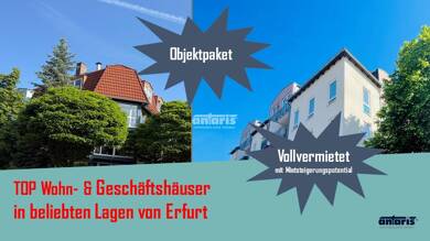 Wohn- und Geschäftshaus zum Kauf als Kapitalanlage geeignet 4.600.000 € 2.813 m² 909 m² Grundstück Altstadt Erfurt 99084
