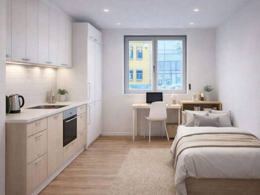 Studio zur Miete 694 € 1 Zimmer 23 m² Innenstadt Erlangen 91054