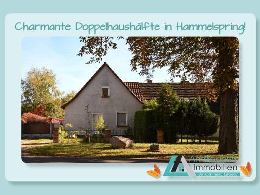 Doppelhaushälfte zum Kauf 215.000 € 4 Zimmer 88 m² 815 m² Grundstück frei ab sofort Hammelspring Templin 17268