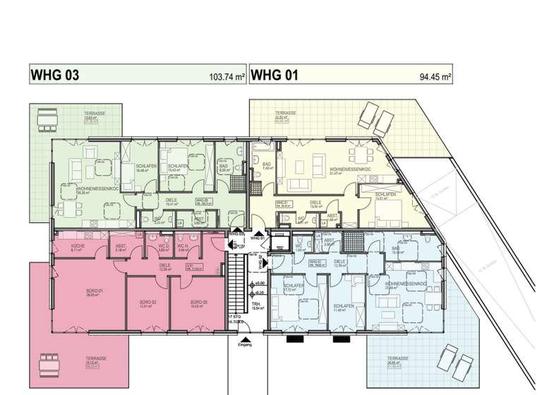 Wohnung zum Kauf - Erstbezug provisionsfrei 430.000 € 3 Zimmer 103,7 m² Issel Schweich 54338