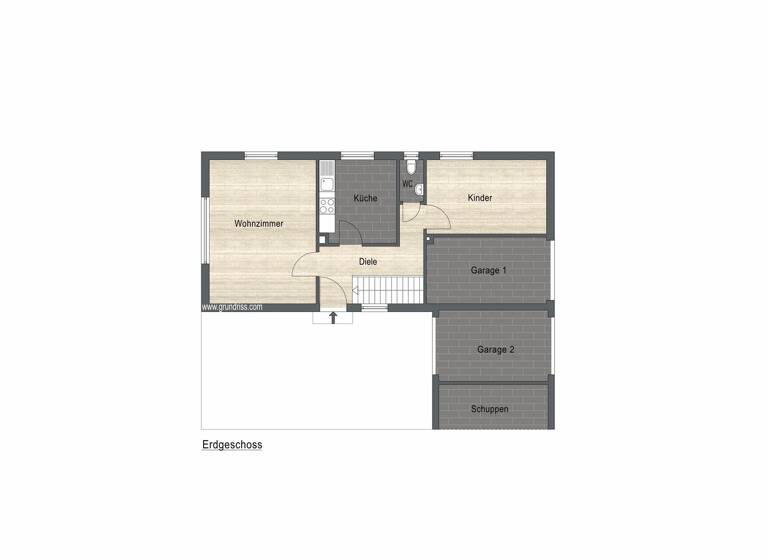 Einfamilienhaus zum Kauf 245.000 € 4 Zimmer 89 m² 615 m² Grundstück Denzingen Günzburg 89312