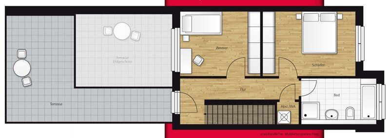 Wohnung zur Miete 2.167 € 4 Zimmer 127 m²<br/>Wohnfläche ab sofort<br/>Verfügbarkeit Jahnstraße 13 E Friedrichstadt Düsseldorf-Friedrichstadt 40215