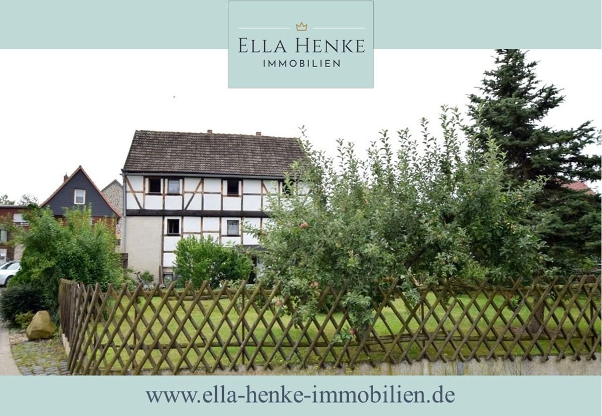 Einfamilienhaus zum Kauf 49.000 € 5 Zimmer 120 m²<br/>Wohnfläche 525 m²<br/>Grundstück Rieder Rieder 06493