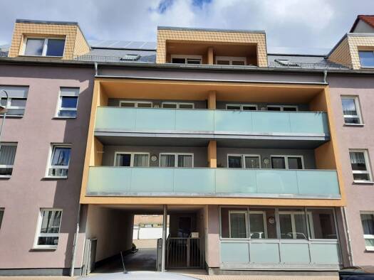 Wohnung zur Miete 285 € 1 Zimmer 41,8 m² 4. Geschoss frei ab sofort Karl-Marx-Straße 46 b Mühlhausen Mühlhausen 99974