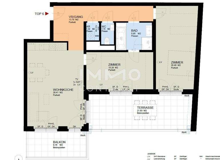 Wohnung zur Miete 1.327 € 3 Zimmer 87,6 m² frei ab 01.07.2026 Wien 1210