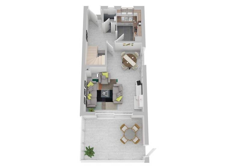 Doppelhaushälfte zum Kauf 389.000 € 4 Zimmer 140,1 m² 404 m² Grundstück Stenden Kerken 47647