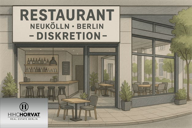 Restaurant zur Miete 3.417 € 163,6 m² Gastrofläche Berlin 12057