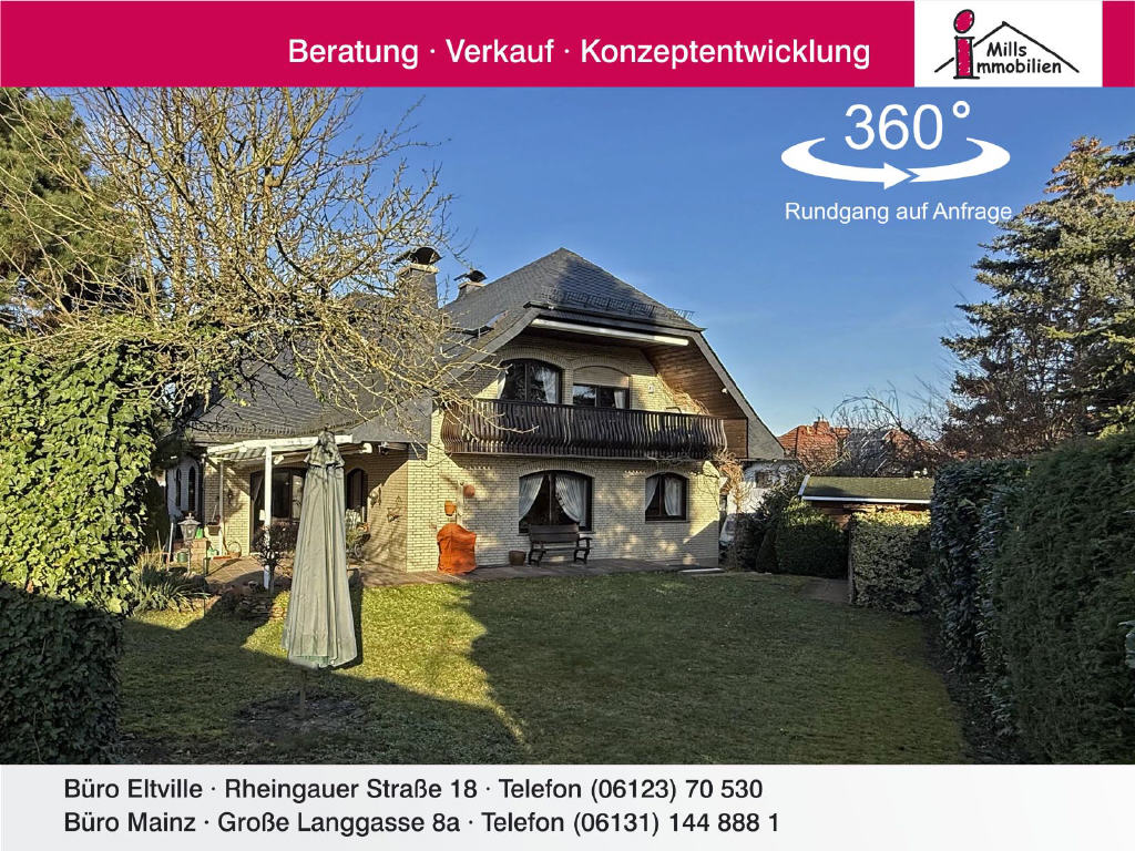 Einfamilienhaus zum Kauf 890.000 € 8,5 Zimmer 280 m²<br/>Wohnfläche 798 m²<br/>Grundstück Kiedrich 65399