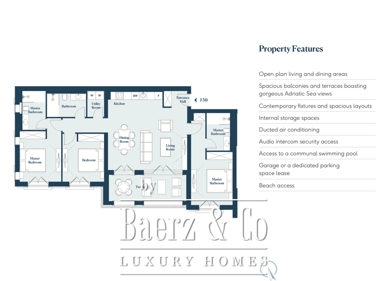 Haus zum Kauf 1.340.500 € 119 m² tivat