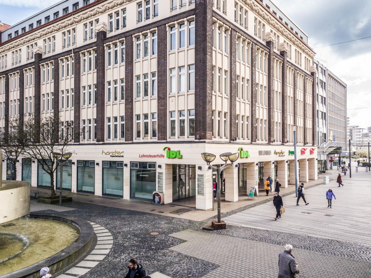 Bürofläche zur Miete provisionsfrei 12,50 € 129 m²<br/>Bürofläche ab 129 m²<br/>Teilbarkeit Altstadt Duisburg 47051