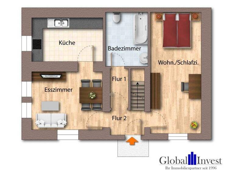 Mehrfamilienhaus zum Kauf 169.000 € 6 Zimmer 135,1 m² 99 m² Grundstück Reihen Sinsheim 74889