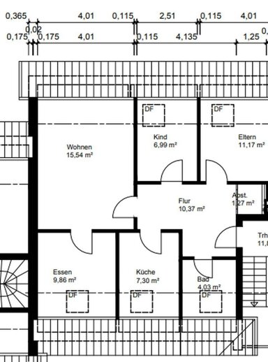 Wohnung zur Miete 600 € 4 Zimmer 65 m² 3. Geschoss Wegemühlenweg 20 Fürstenau Fürstenau 49584