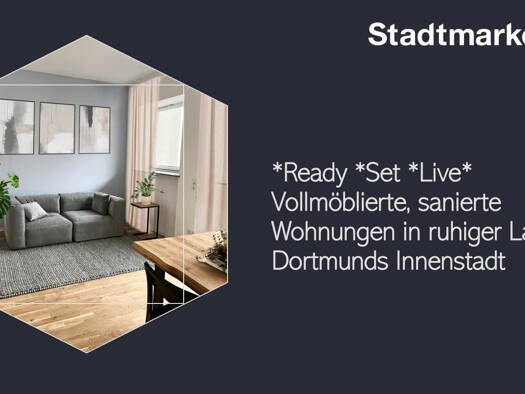 Wohnung zur Miete 1.320 € 3 Zimmer 66 m² Hövelstraße 8 Mitte Dortmund 44137