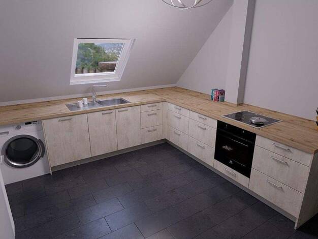 Wohnung zur Miete 760 € 2,5 Zimmer 62,1 m² 2. Geschoss frei ab 01.02.2026 Nibelungenstraße 67 Elmshausen Lautertal (Odenwald) 64686